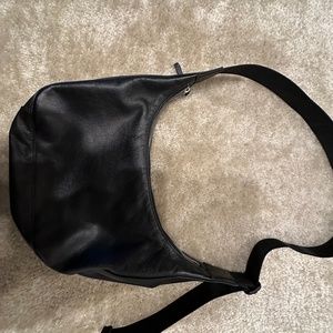 BAGGU Deadstock Medium Leather Crescent